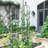 120cm Garden Trellis for Climbing Plant,Rustproof PlasticPotted Plant Climbing Support for Indoor Outdoor Flowers Vegetable Fruits Vines Support,1pc