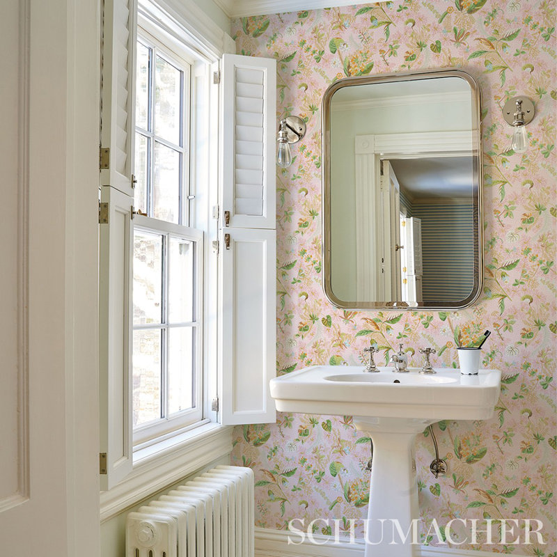 Blackwell Wallpaper, Blush