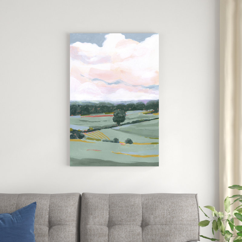 Vue pastel I, H 36 po x l 24 po x P 1 po