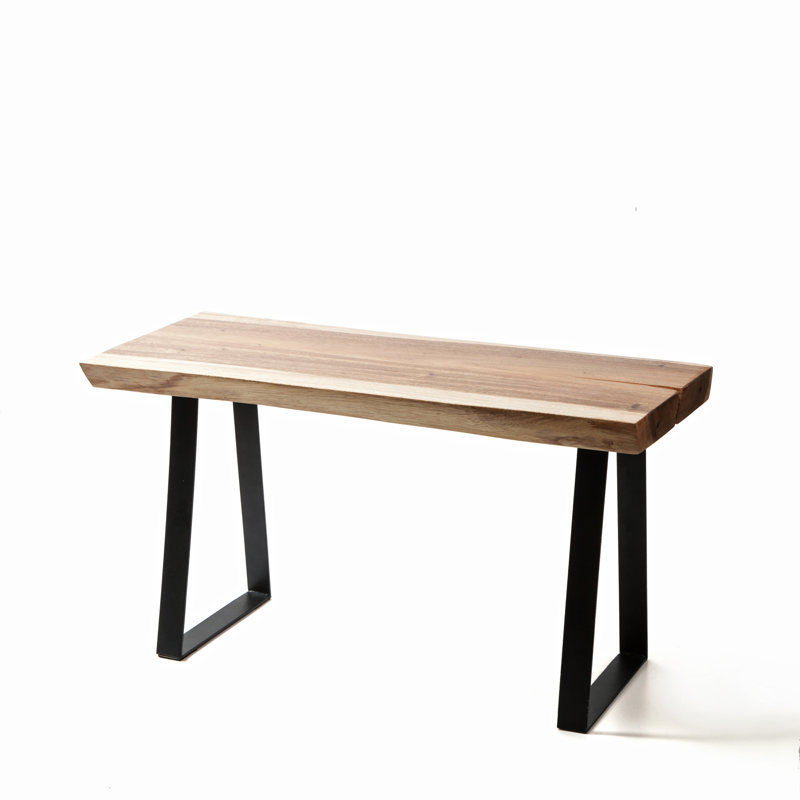 Sled End Table, 45.7cm H x 81.3cm W x 35.6cm D