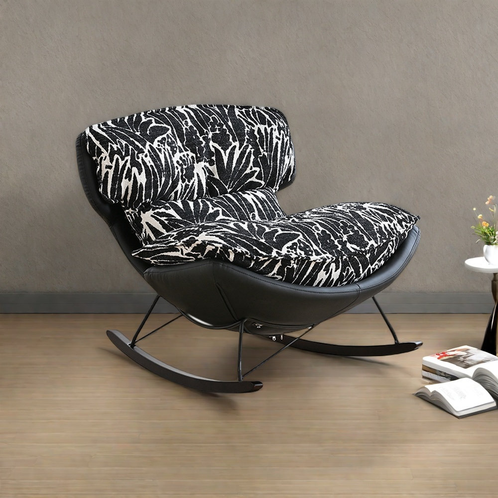 George Oliver Solid wood rocking chair for human comfort - Wayfair Canada