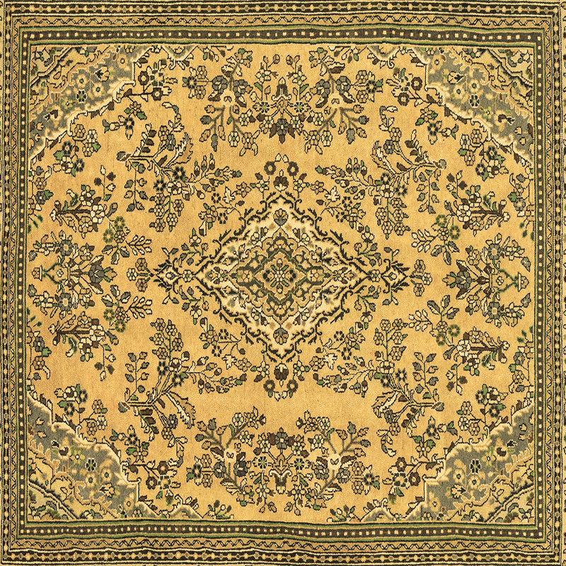 Oriental Indoor Rug, Square 4'