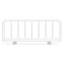 Liberty Spindle Twin/Full Bed Guardrail-301800096