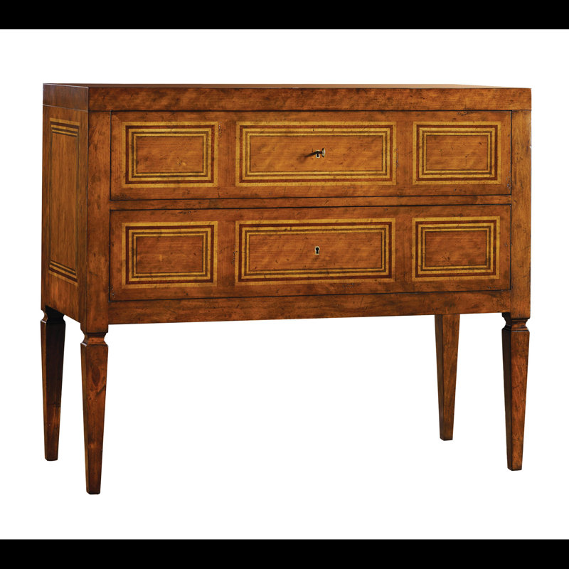 Milan Accent Chest, Oak