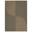 Tapis tissé antidérapant en jute