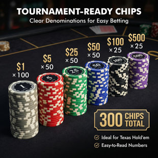 HEITOK Plastic Poker Chips
