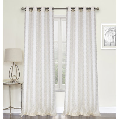Cardinale Semi Sheer Curtain Pair