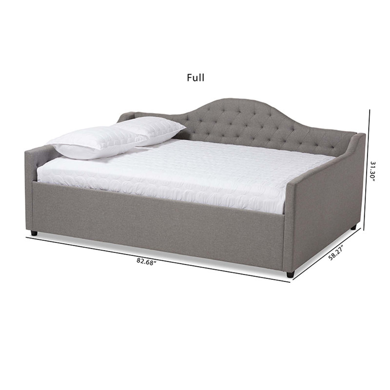 Lit de jour Harvey, Double, Gris