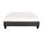 SpeedyBase 13 po Lit plateforme simple tapissier gris foncé-48308105