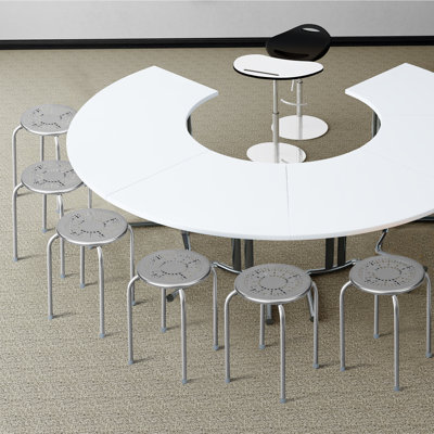 Brander Steel Accent Stool