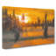 Wintertime in Norway in Abstract - Wrapped Canvas-55302334