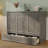 Murphy Bed, Cabinet Bed with Built-in USB Charging Station and Geometrical Decoration Panel-793803602