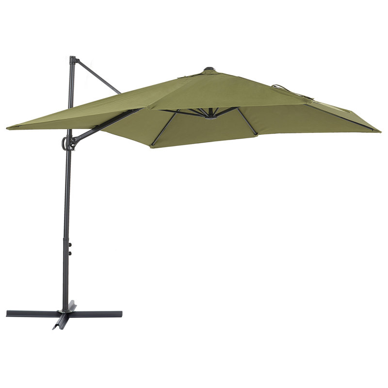 Anabelia 245cm Cantilever Parasol, Green