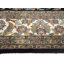 Tapis oriental noir fait à la main 10X14