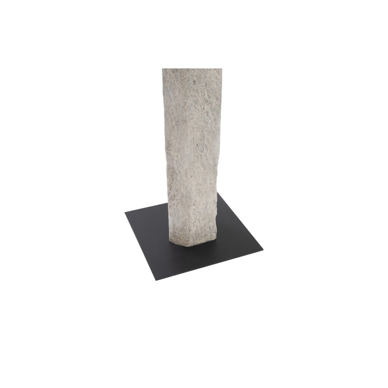 White Stone Cast Women Sculpture, Off White