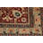 One-of-a-Kind 4'10" X 7'4" 1900s Wool Area Rug in Red