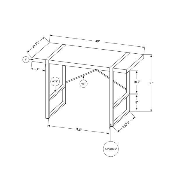 Dimensions du produit