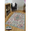 Tapis tissé élégant (4 x 6 pieds), 100% polyester, d'une hauteur de poils de 0,3 po | Pois antibactérien antidérapant en PVC | Lavable à la machine, impression numérique en 3D | Parfait pour le salon, la chambre à coucher et le bureau-1462420331