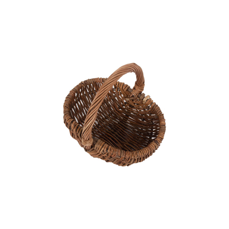Wicker Small Rustic Shopper Basket