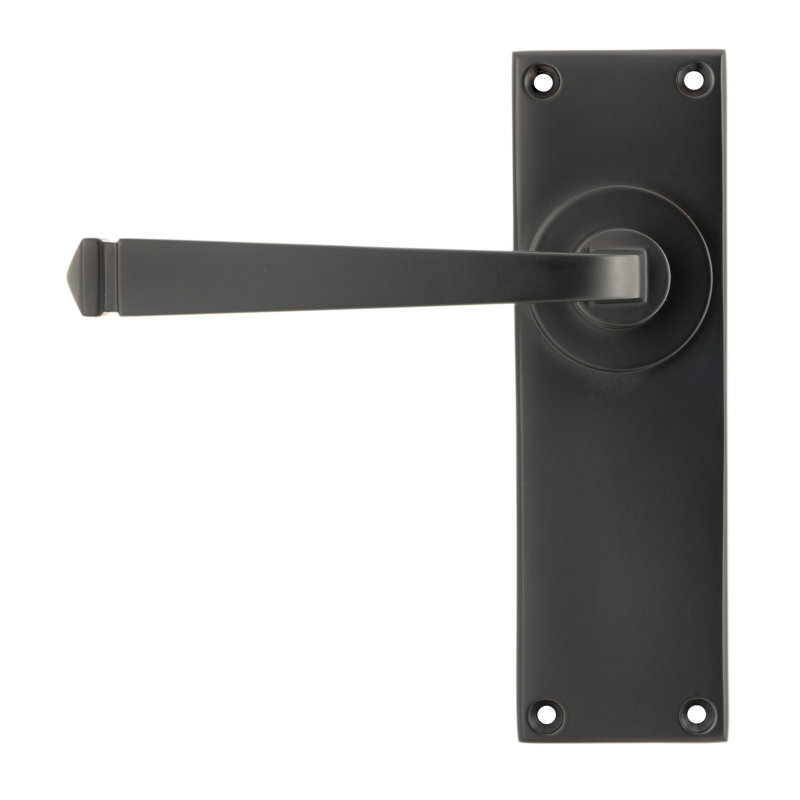 Aged Bronze Avon Lever Latch Set, Aged Bronze