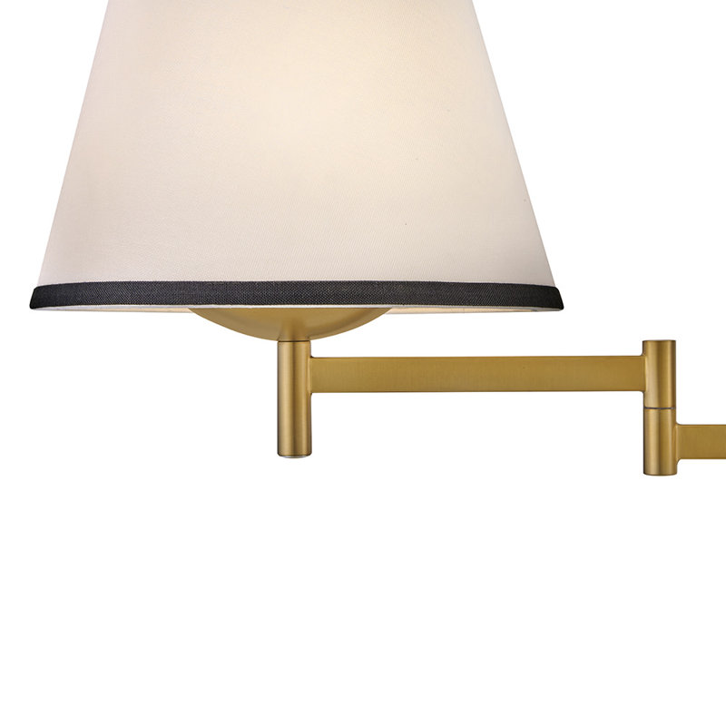 Hinkley Sonia Task Light Sconce, Off-White