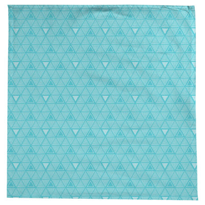 Classic Hand Drawn Triangles Tablecloth