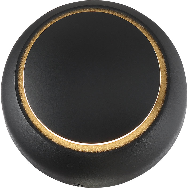 Artur Aluminum LED Wall Light, Black