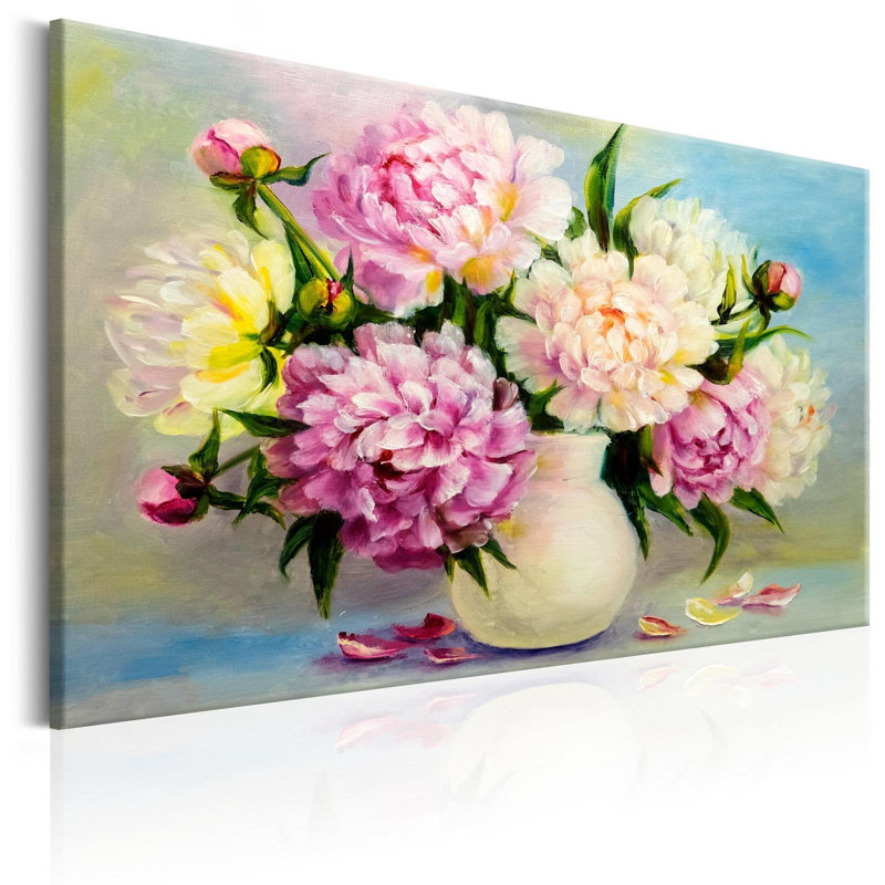 Floral Botanical - Wrapped Canvas Print, 24" H x 36" W x 0.7" D