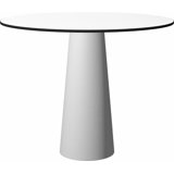 Container Round Pedestal Dining Table