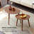 Wood Pebble Shaped Low coffee table-932480740-925641116