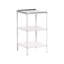 3 Piece Outdoor Kitchen Set with Sink VILAMA Metal White
