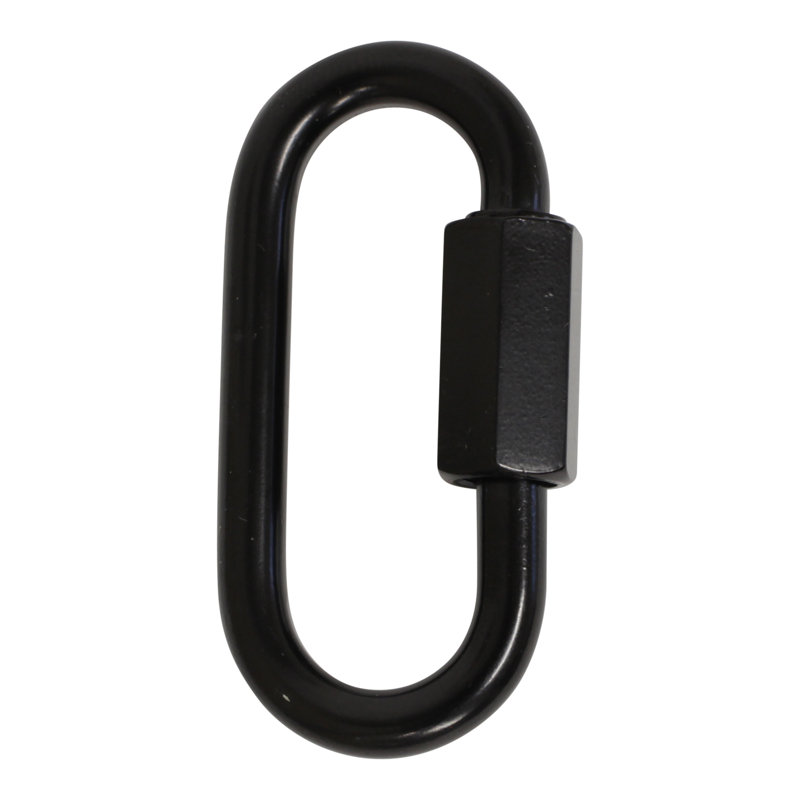 Verrouillage à vis fileté (2 pièces), Noir, noir, noir, noir, H 1,93 po x l 0,91 po x P 0,2 po