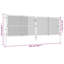 Addey 176 cm H x 403 cm W Gate Fencing