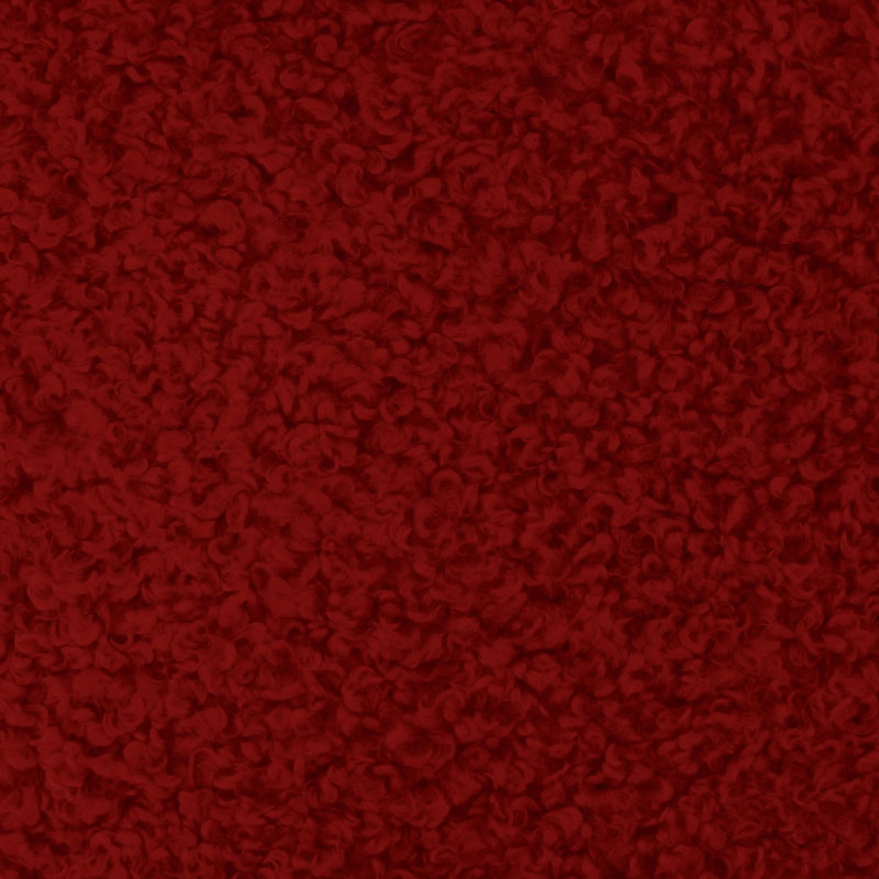 Sherpa Teddy | Kova Fabric, Red