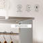 HOMCOM Double Open Wardrobe w/ Clothes Hanging-1144228738