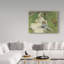 «Madame Monet and Her Son» par Pierre-Auguste Renoir - reproduction d'art sur toile-490230162