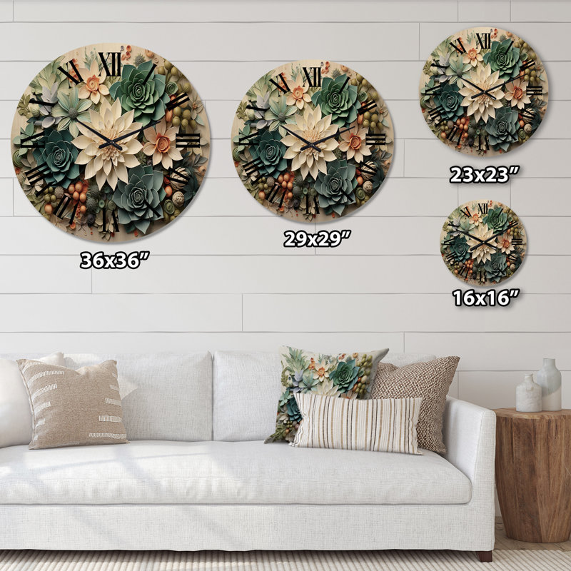 Horloge murale Nikiyah, Moyenne