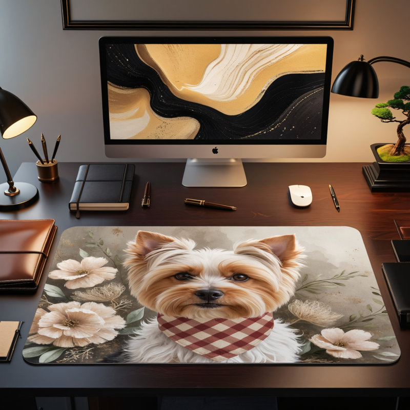 Polyester Desk Pad, 23.6x13.8