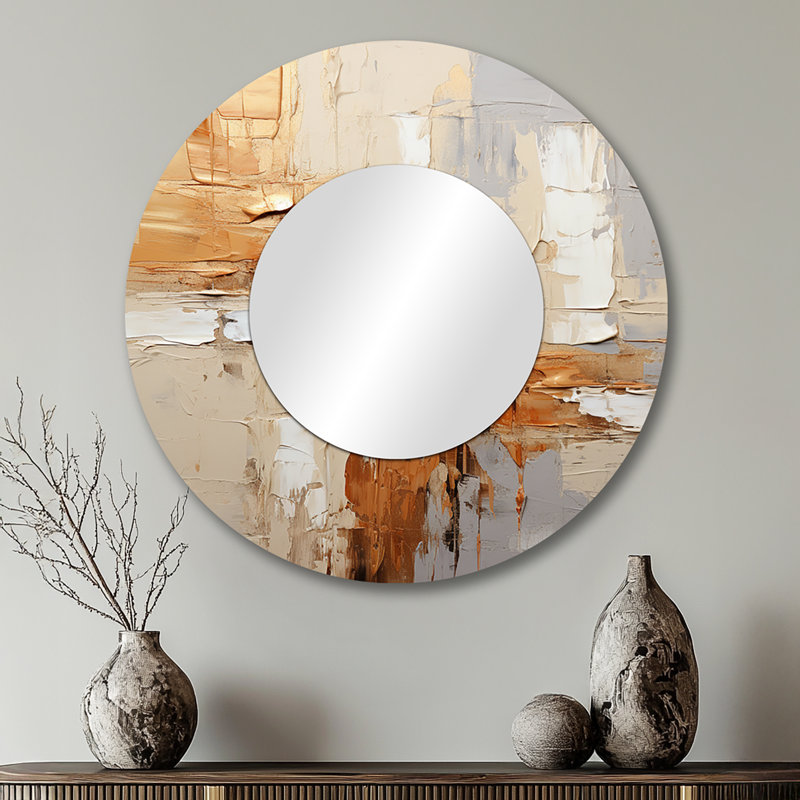 Miroir mural Quisto, 29 po x 29 po