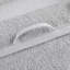 Ensemble de serviettes surdimensionnées 100% coton gris anthracite 500GSM 6 pièces-103688326-112079027