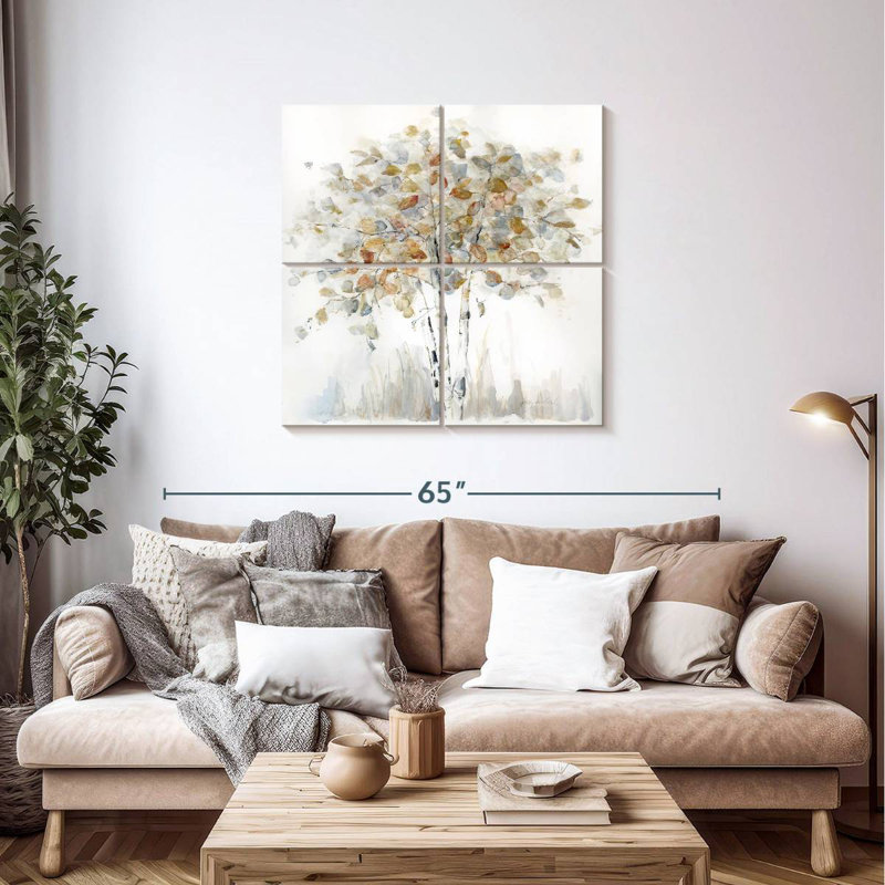 Harnek Birch Grove I, 38" H x 38" W