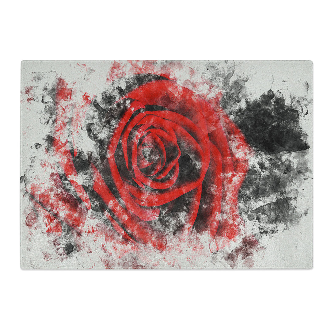Rose Flower Vol.6 Watercolour Chopping Board