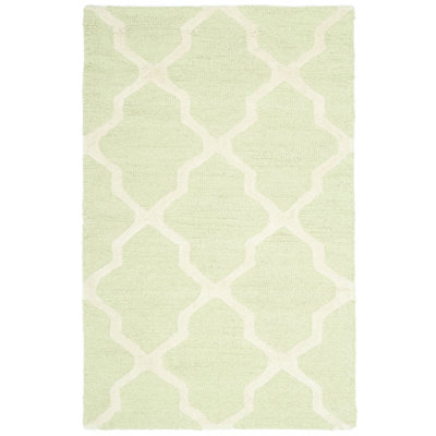 Cannen Hand Tufted Wool Geometric Rug