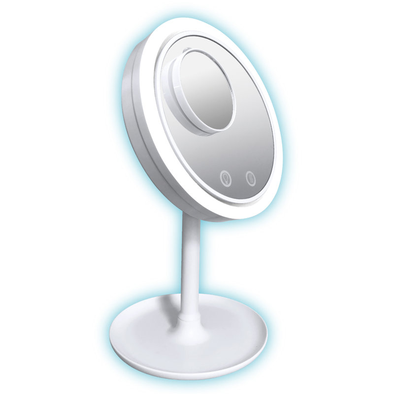 Flat Mirror with Shelves