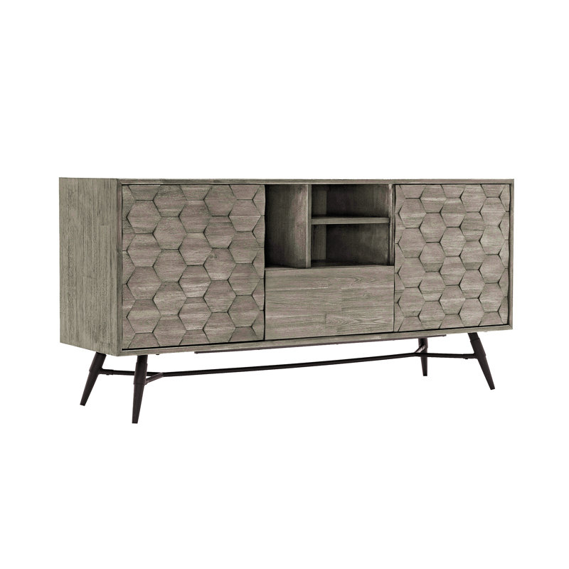 Buffet en bois d'acacia