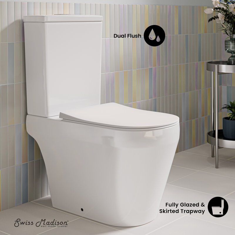 Toilette allongée deux pièces Lamarck