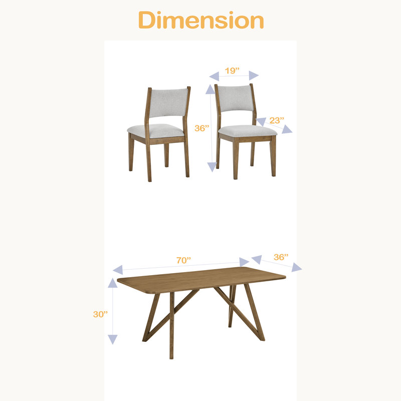 Ensemble de salle à manger 5 pièces