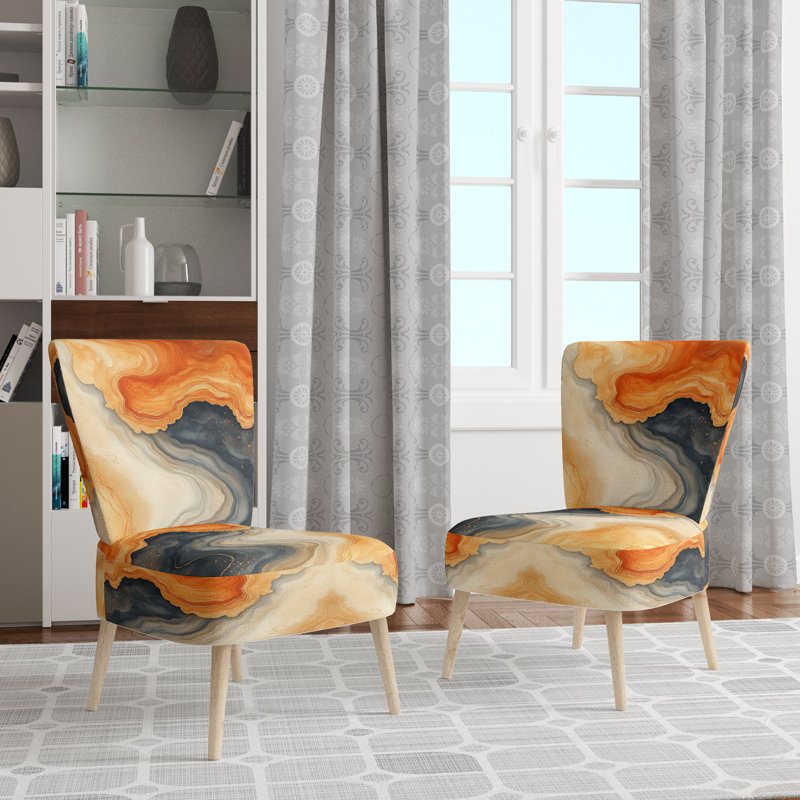 Chaise d'appoint Abstract, Side Chair Armless