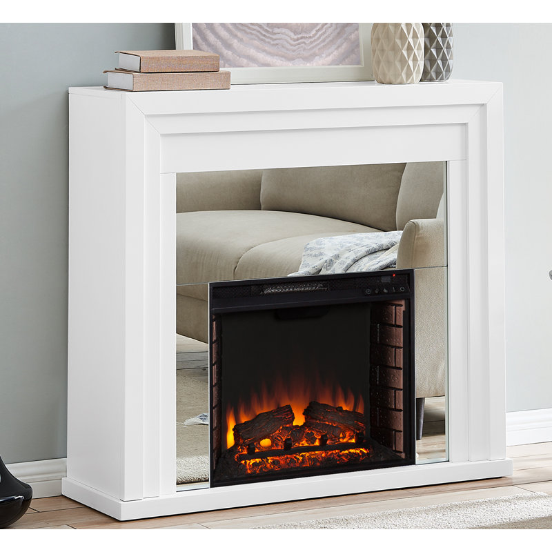 Stadderly Mirrored Fireplace