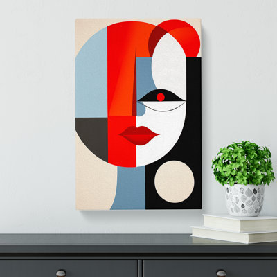 Pablo Picasso Minimalism - Wrapped Canvas